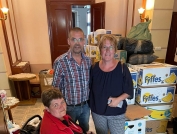 Ajutor pentru oamenii din Ucraina in Ungaria