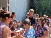 Hulp aan mensen uit Oekraine in Hongarije