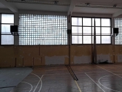 Verwarming sporthal in school in Zivnice